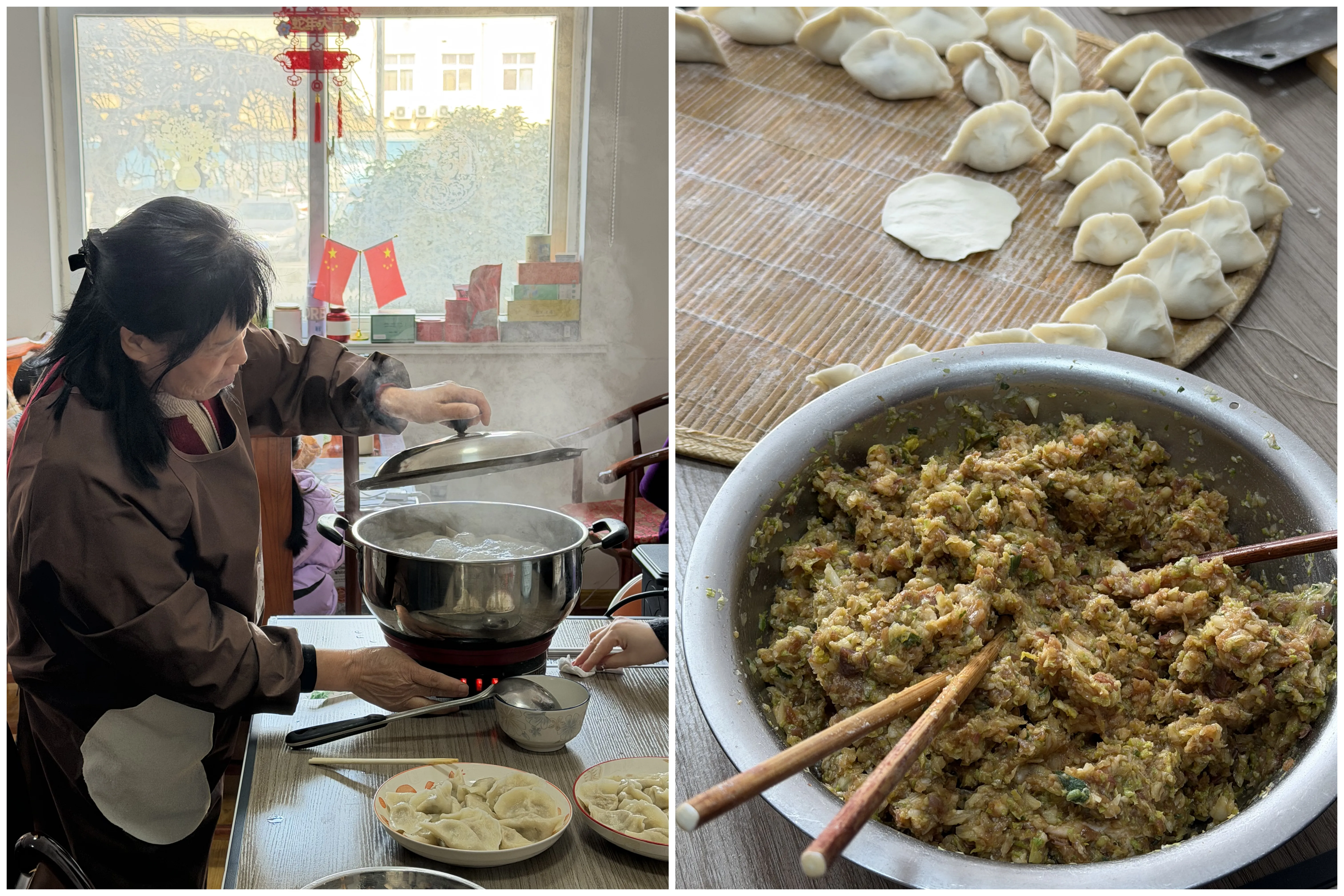 Haozhifeng celebra el pequeño año nuevo con la tradición de los dumplings