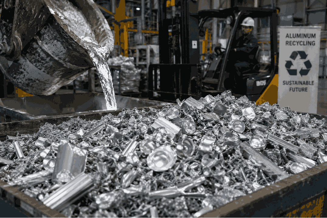 ¿Cómo está cambiando el reciclaje de aluminio el futuro de la fundición?