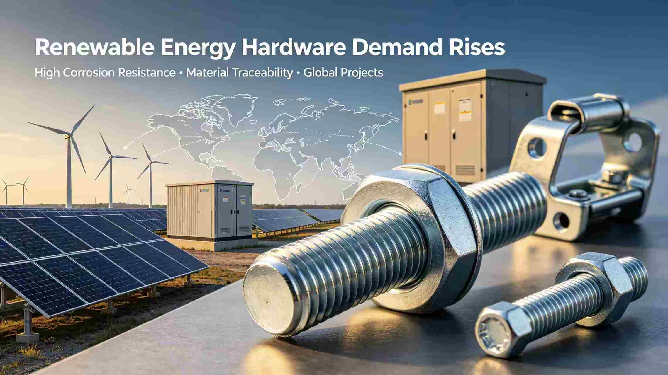La nueva infraestructura energética en el extranjero gana impulso, el hardware de precisión hecho a medida de Haozhifeng potencia los proyectos energéticos globales